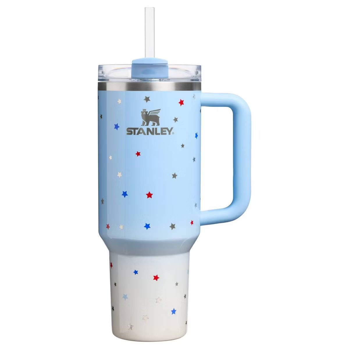 Stanley 40 oz Stainless Steel H2.0 FlowState Quencher Tumbler Ombre Starry Sparkle