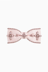 Haela Embellished Satin Bow Barrette