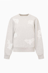 Havenleigh Lace Fleece Sweatshirt
