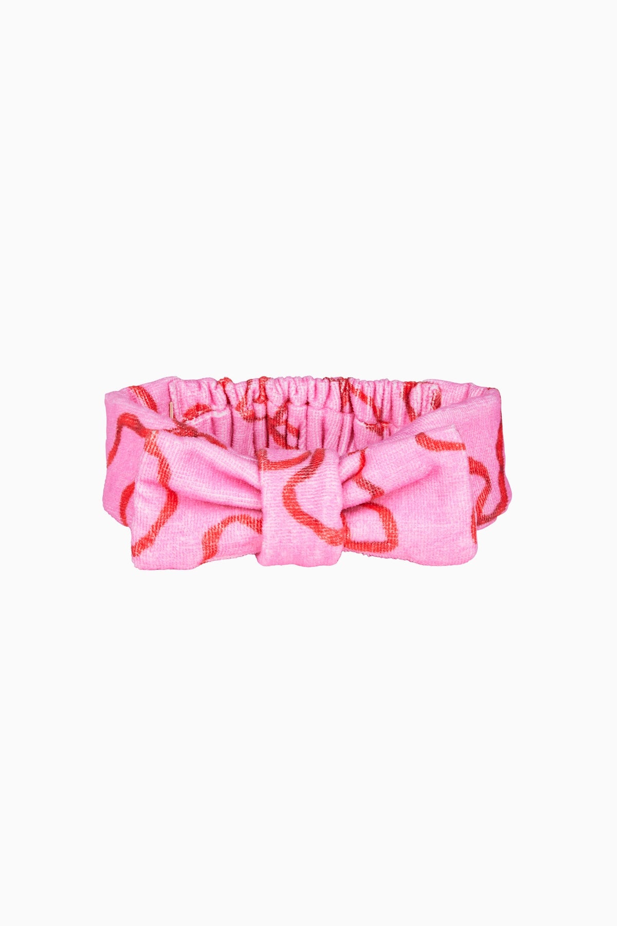 Bow Print Face Wash Beauty Headband