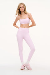 Highland Velvet Flock Bow Leggings