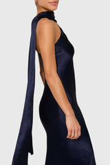 Ashton Maxi in Satin