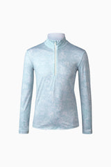 BOGNER FIRE+ICE x LoveShackFancy Ida-2 Girls Technical Shirt - ALPINE BLUE