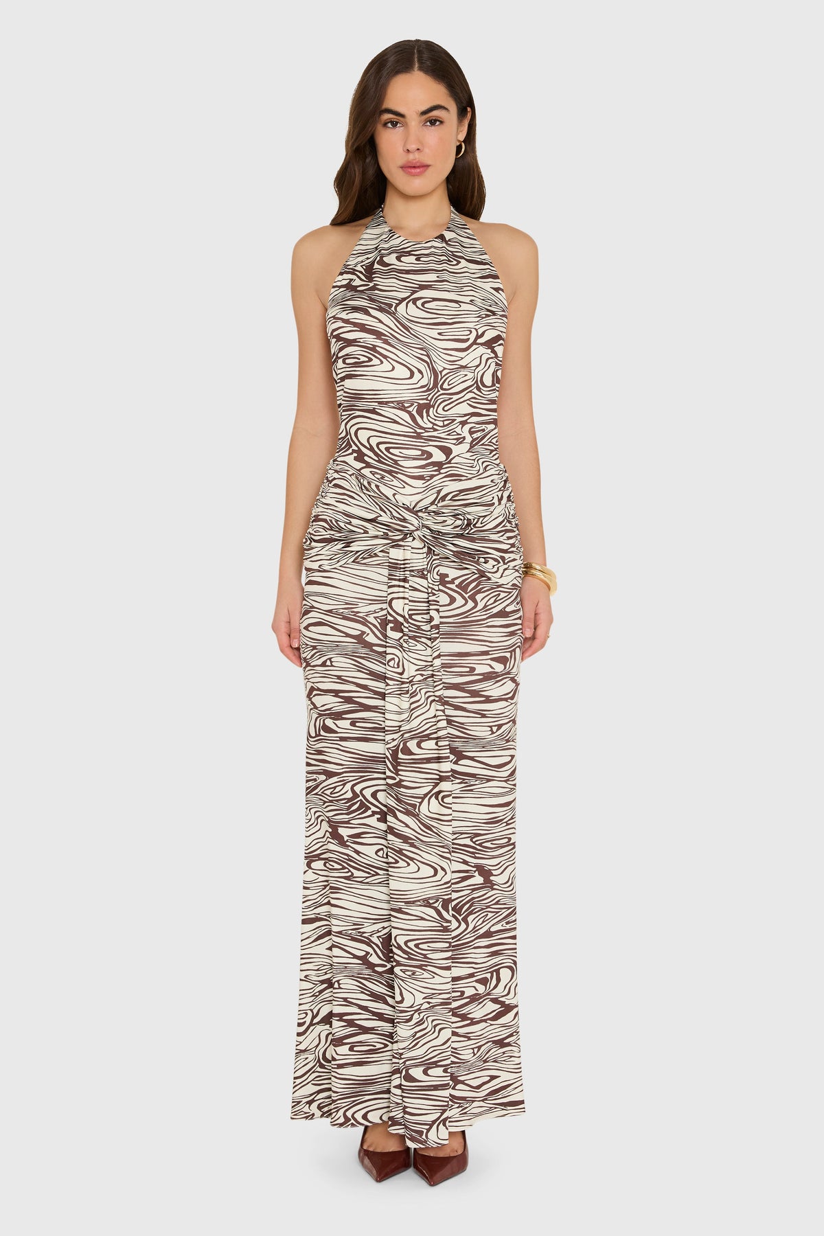 Breana Maxi Dress in Aurora