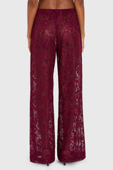 Mariko Pants in Lace