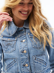 Wrangler x LoveShackFancy Denim Jacket