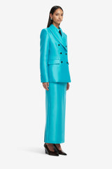 Anissa Blazer - Aqua
