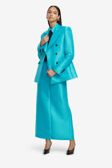 Anissa Blazer - Aqua