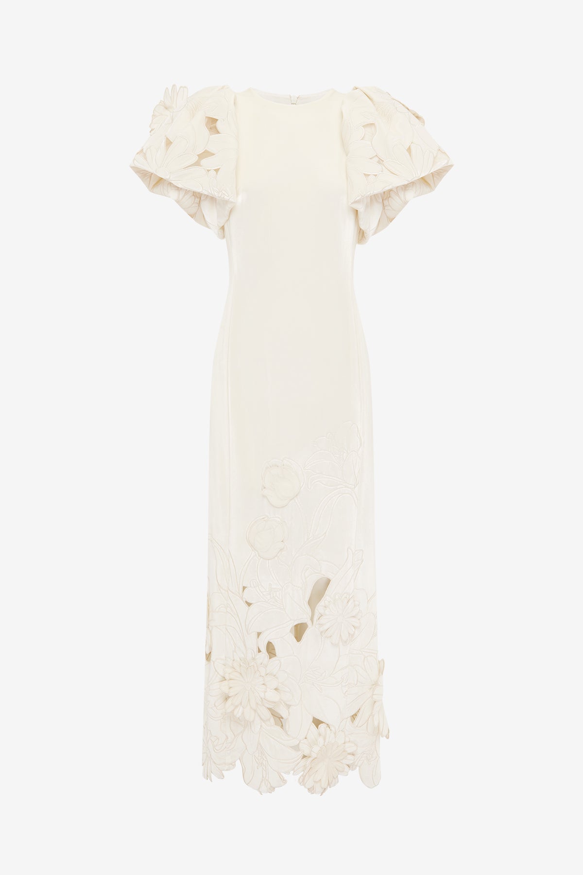 Lucinda Velvet Maxi Dress - Snow