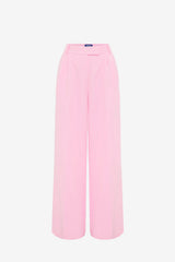 Elisha Wide Leg Pants - Baby Pink