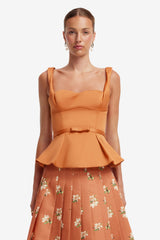 Georgia Top - Ochre