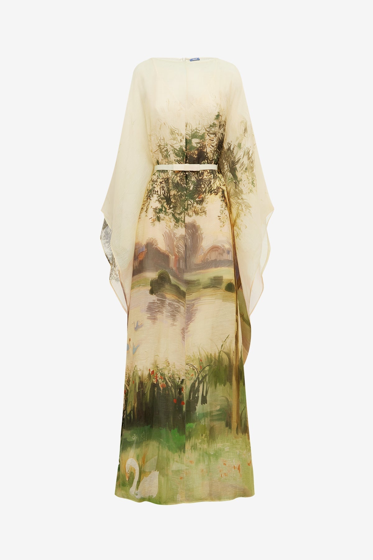 Willow Kaftan Maxi Dress - Serene Print