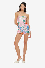 Olivianne Shorts - Lavish Print in Pink