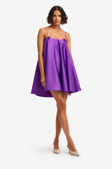 Caitlin Bow Mini Dress - Eminence