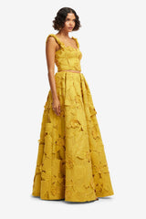 Victoria Embellished Puff Maxi Skirt - Opulence