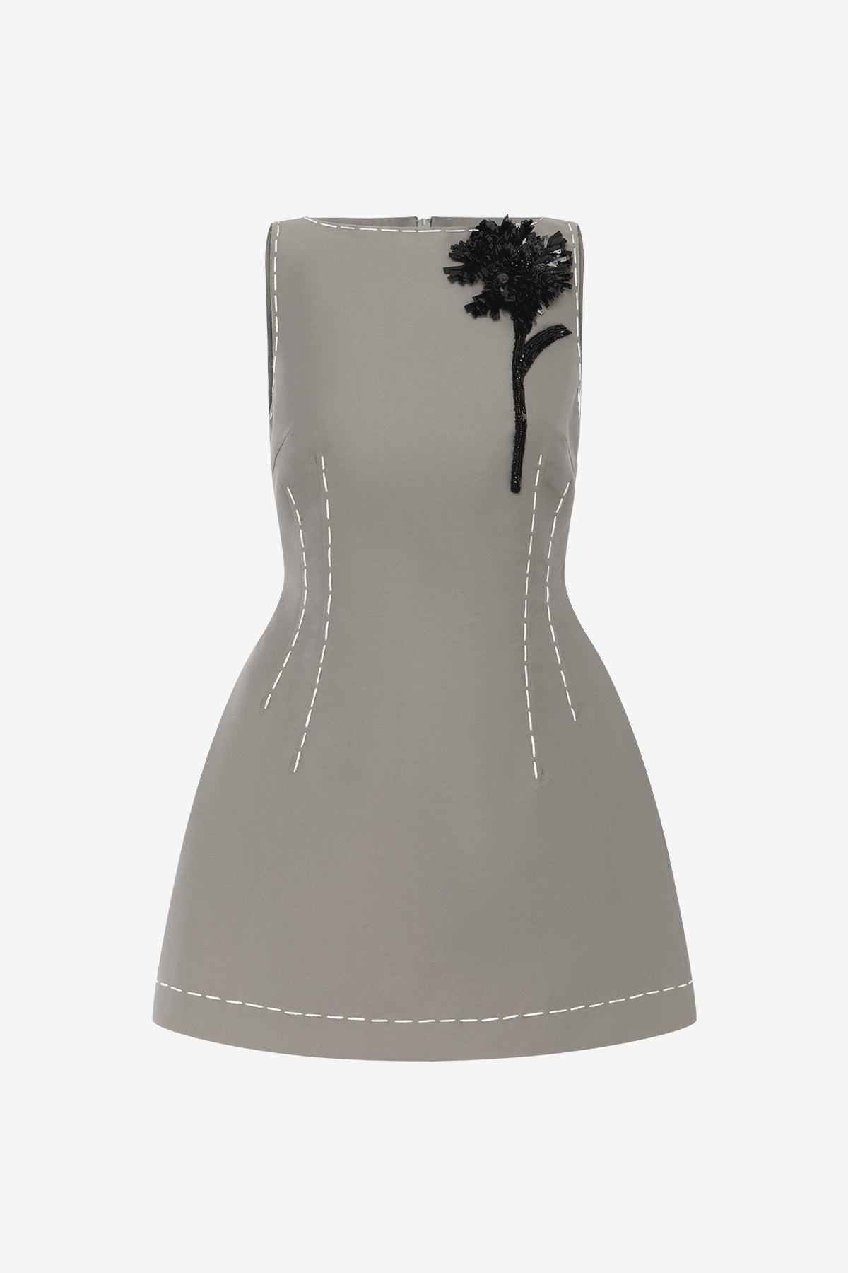 Ali Mini Dress - Steel