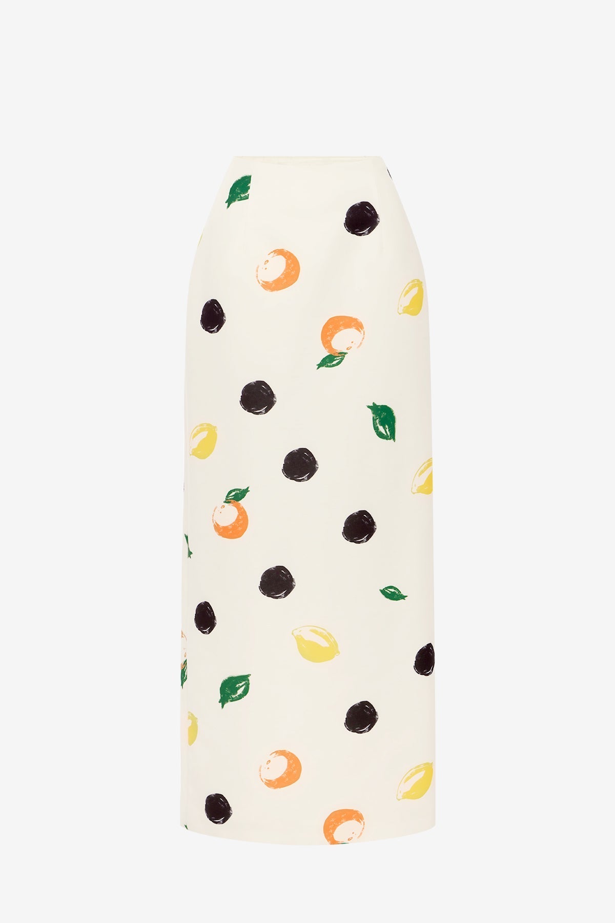 Quinn Maxi Skirt - Citrus Spots