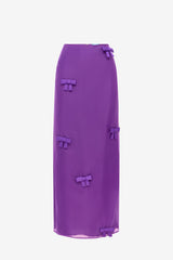 Jing Bow Maxi Skirt - Eminence