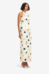 Amelia Top - Citrus Spots