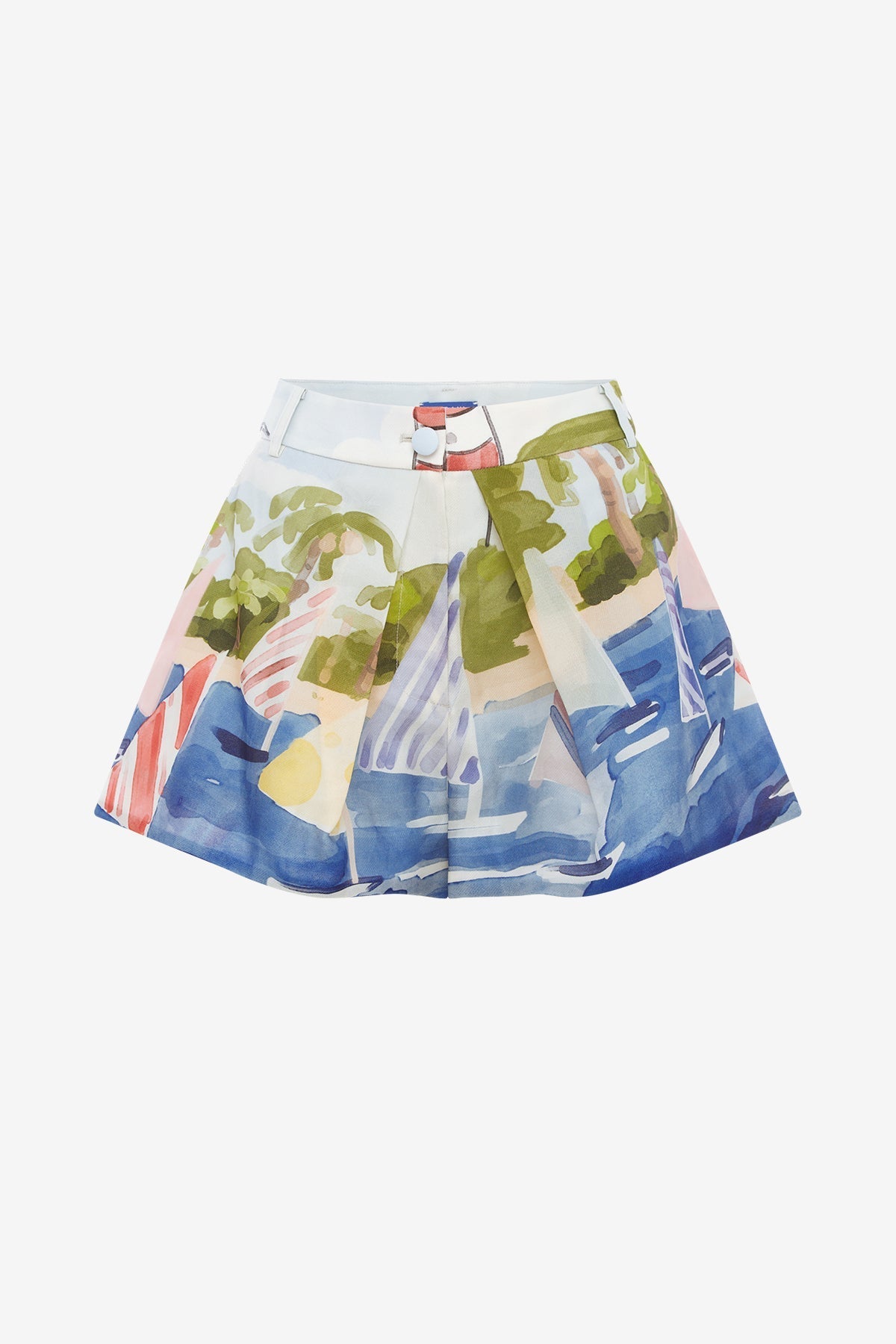 Josie Shorts - Nautical Print