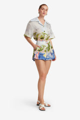 Josie Shorts - Nautical Print