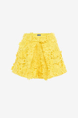 Josie Lace Shorts - Sunshine
