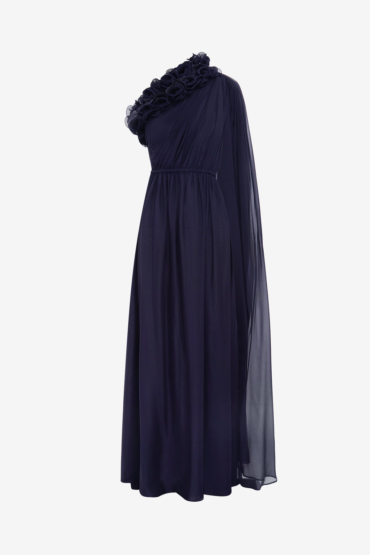 Jenni One Shoulder Maxi Dress - Indigo