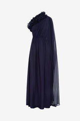 Jenni One Shoulder Maxi Dress - Indigo