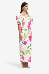 Arabella Maxi Dress - Floral Pear Print