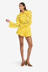Josie Lace Shorts - Sunshine