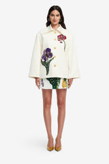 Leyna Embellished Jacket - Wildflowers