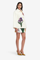 Leyna Embellished Jacket - Wildflowers