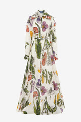 Josephine Silk Gown - Wildflowers