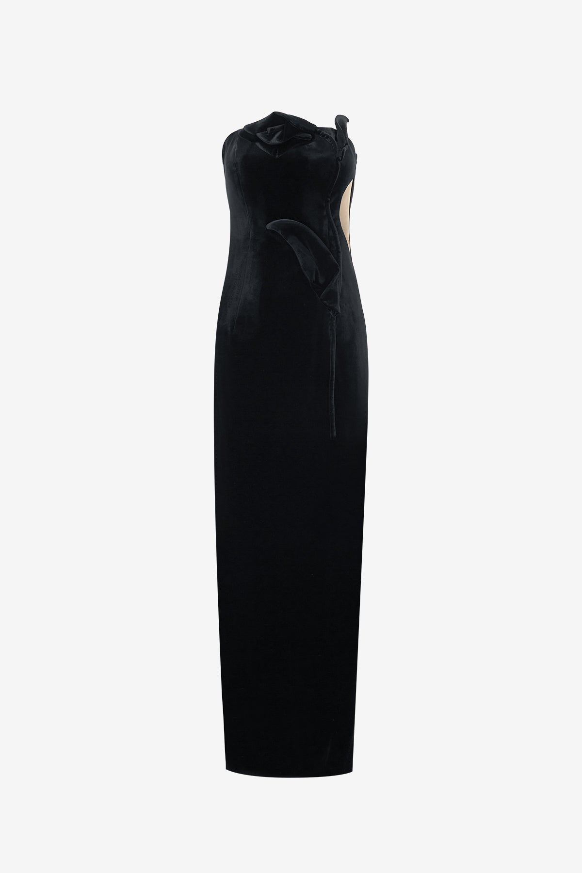 Marilyn Velvet Gown - Ebony