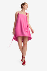 Fiona Rose Mini Dress - Pink