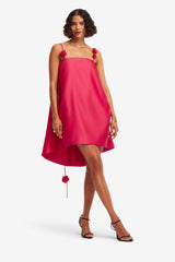 Fiona Rose Mini Dress - Scarlet