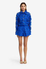 Josie Lace Shorts - Lapis