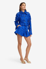 Josie Lace Shorts - Lapis