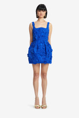 Piper Lace Mini Dress - Lapis