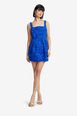 Piper Lace Mini Dress - Lapis