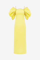 Arabella Embellished Maxi Dress - Sunshine