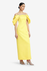 Arabella Embellished Maxi Dress - Sunshine