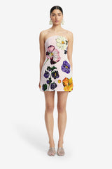 Zaria Beaded Bustier Mini Dress - Wildbloom