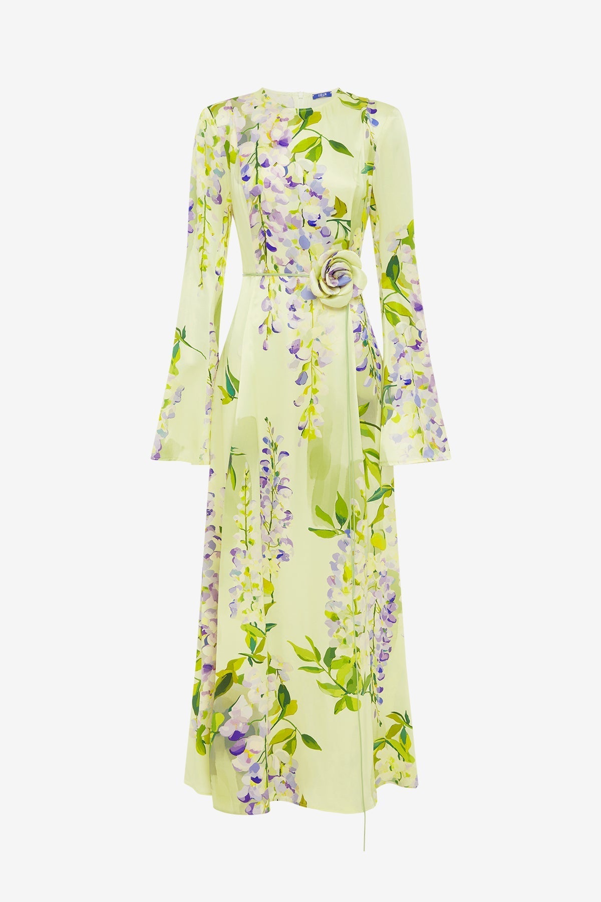 Francesca Maxi Dress - Wisteria Print