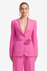 Vesper Fitted Blazer - Fuchsia