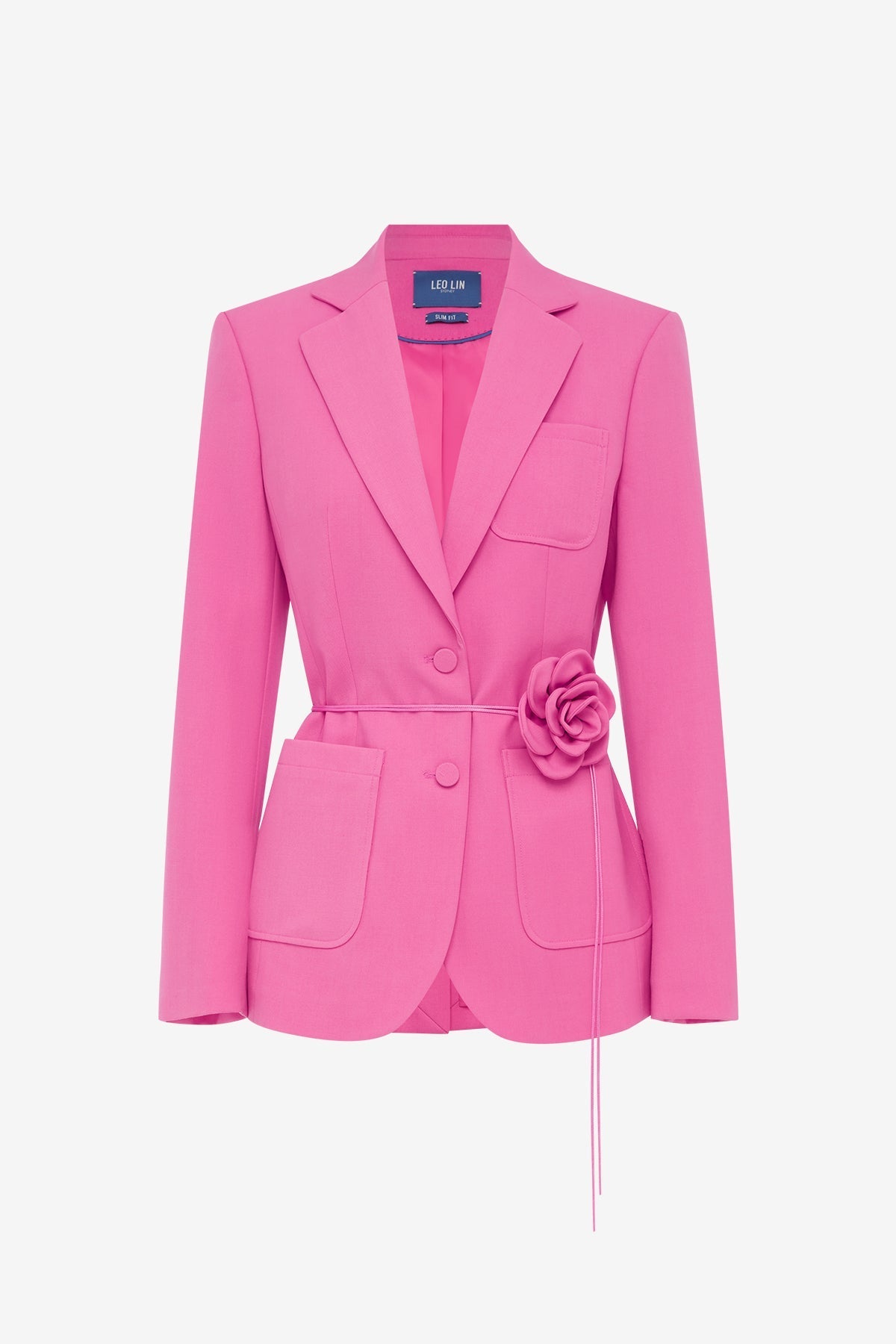 Vesper Fitted Blazer - Fuchsia
