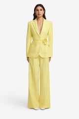 Elisha Wide Leg Pants - Limoncello