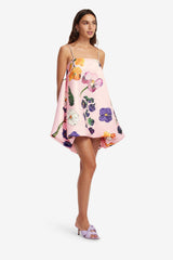 Patsy Embellished Puff Mini Dress - Wildbloom