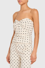 Soho Top in Polka Dot
