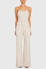 Saddler Pants in Polka Dot